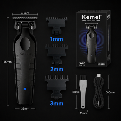 Set de Cortapelos Profesional Kemei