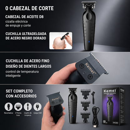 Set de Cortapelos Profesional Kemei